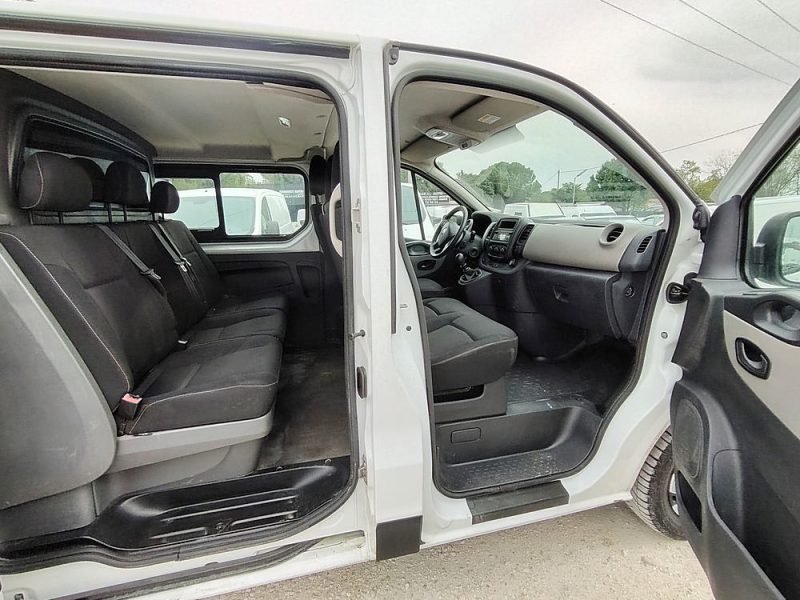 RENAULT TRAFIC L2H1 1.6DCI 120 CV CABINE APPROFONDIE 6places 2016