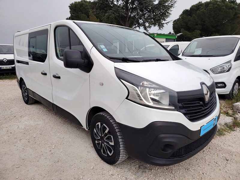 RENAULT TRAFIC L2H1 1.6DCI 120 CV CABINE APPROFONDIE 6places 2016