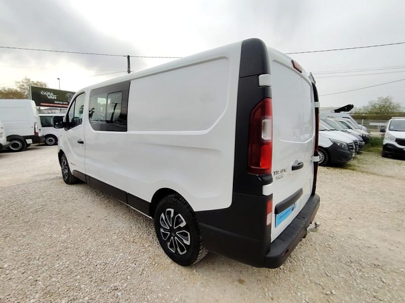 RENAULT TRAFIC L2H1 1.6DCI 120 CV CABINE APPROFONDIE 6places 2016