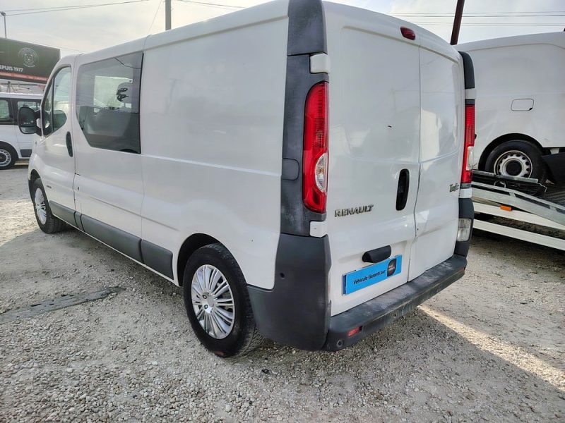 RENAULT TRAFIC L2H1 2.0DCI 115 CV CABINE APPROFONDIE 6 PLACES 2012