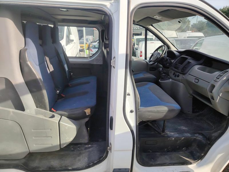RENAULT TRAFIC L2H1 2.0DCI 115 CV CABINE APPROFONDIE 6 PLACES 2012