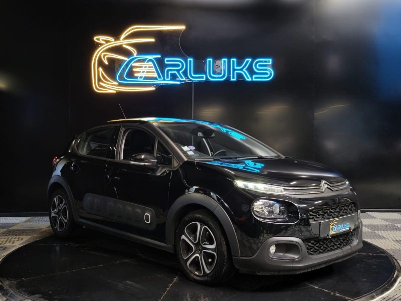 CITROEN C3 1.2 83cv SHINE / SUIVI CITROËN / CARPLAY / RADAR DE RECUL / COURROIE NEUVE