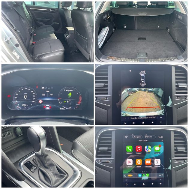Renault Megane IV Estate TCe 140ch EDC Intens / Camera / Boite auto / CarPlay / LEDS / Cockpit 85.00