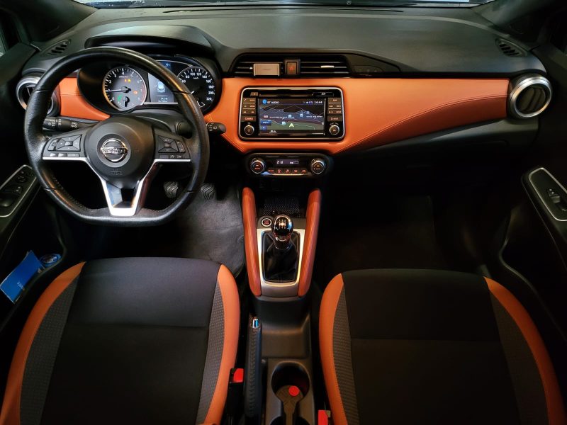 NISSAN MICRA TCE 90CV TEKNA / CAMERA 360 / KEYLESS / ANGLE MORT / FRANCHISSEMENT LIGNE BLANCHE 