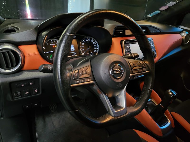 NISSAN MICRA TCE 90CV TEKNA / CAMERA 360 / KEYLESS / ANGLE MORT / FRANCHISSEMENT LIGNE BLANCHE 