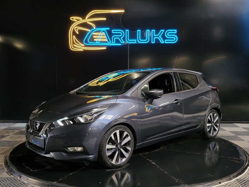 NISSAN MICRA TCE 90CV TEKNA / CAMERA 360 / KEYLESS / ANGLE MORT / FRANCHISSEMENT LIGNE BLANCHE 