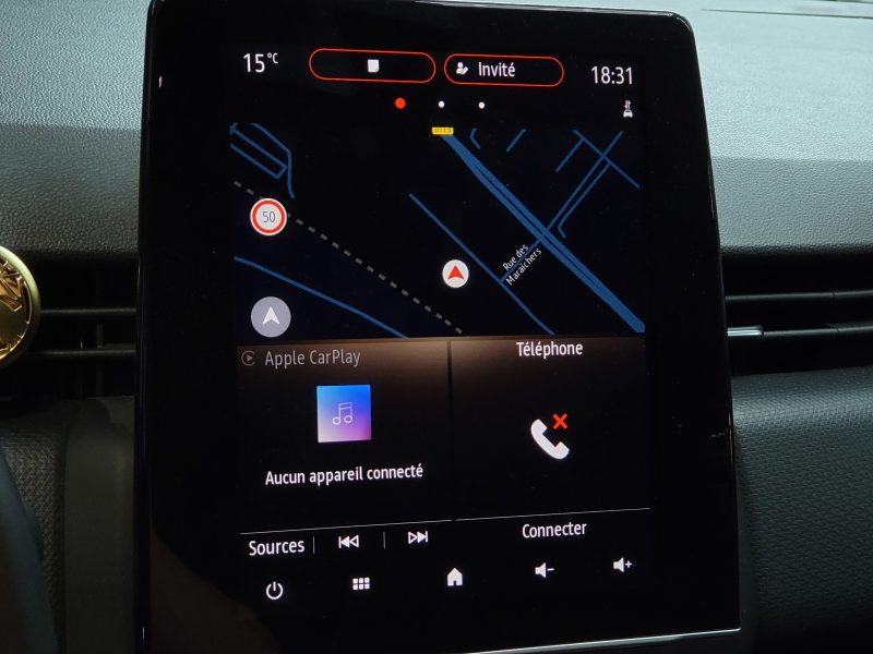 RENAULT CLIO V E-TECH Hybrid 140cv Intens Boîte Auto