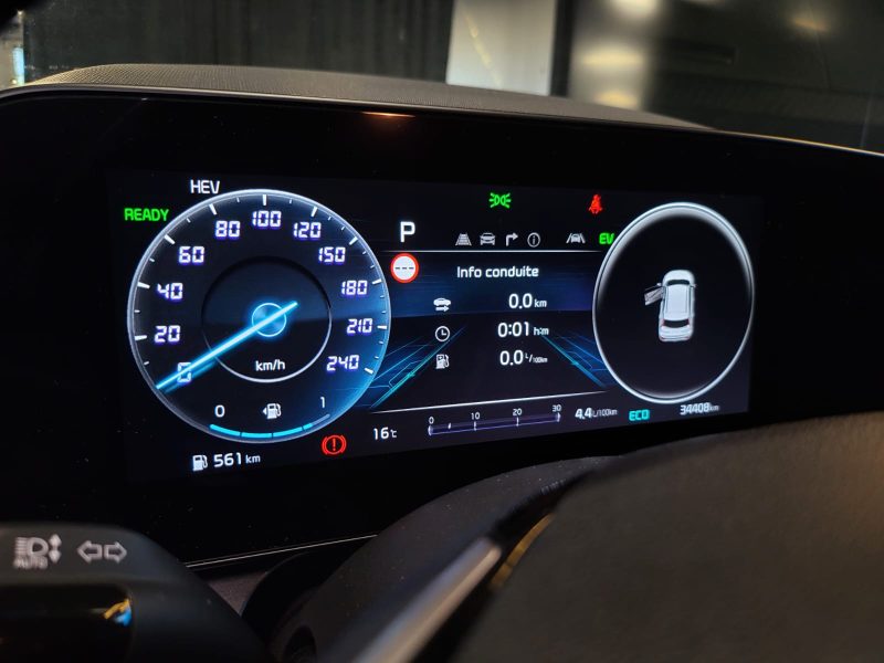 KIA NIRO 1.6 GDi PHEV 183cv PREMIUM / SUIVI KIA / 1ERE MAIN / SIEGES ELECTRIQUES / CARPLAY / CAMERA 
