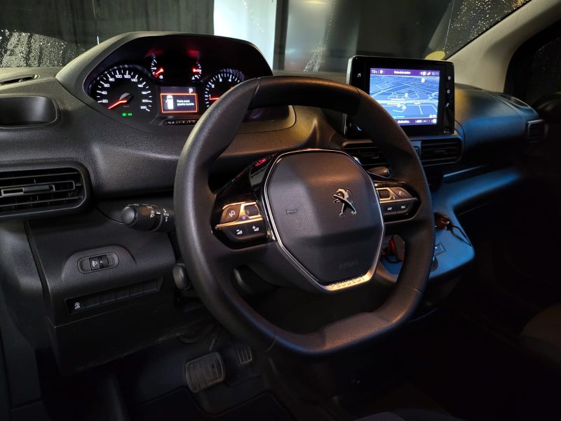 PEUGEOT PARTNER 1.5 BLUEHDI 130CV / ASPHALT / CAMERA / ANGLE MORT / CARPLAY / KEYLESS / 