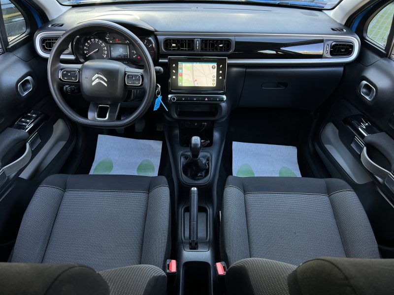 CITROEN C3 III FEEL 1.2 82 Cv 1ERE MAIN / APPLE & ANDROID TOIT PANORAMIQUE Crit Air1 - GARANTIE 1 AN