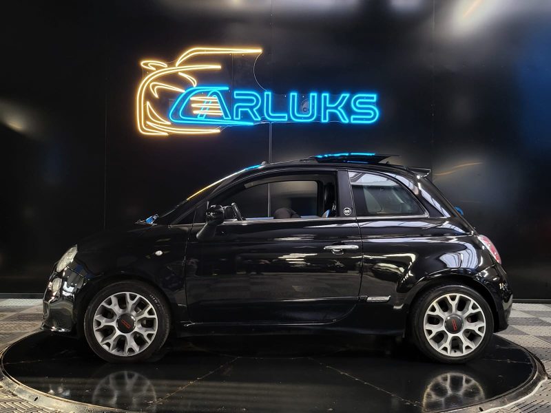 FIAT 500 SPORT 1.4i 100cv BVM6 PACK S TOIT OUVRANT / CLIM AUTO / RADARS DE RECUL / CARPLAY / CUIR