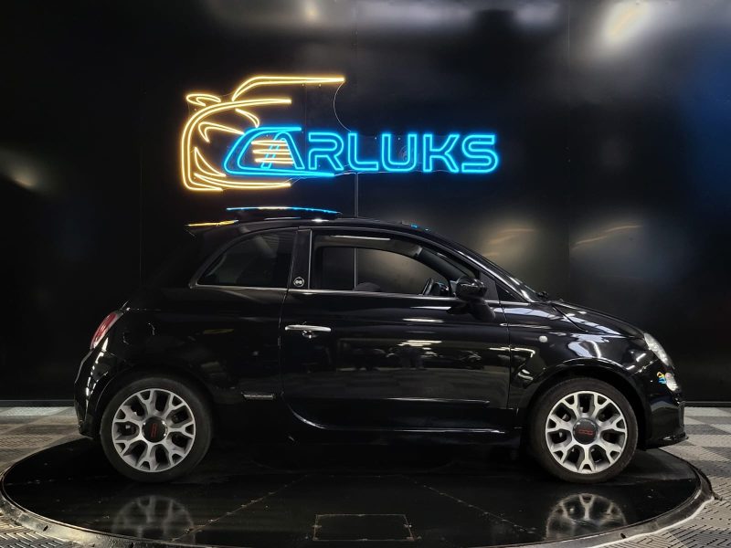 FIAT 500 SPORT 1.4i 100cv BVM6 PACK S TOIT OUVRANT / CLIM AUTO / RADARS DE RECUL / CARPLAY / CUIR