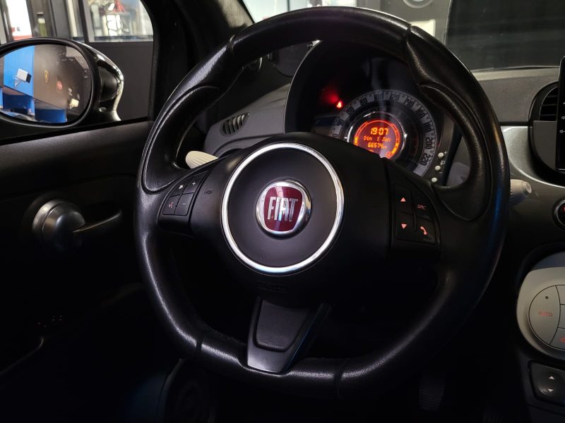FIAT 500 SPORT 1.4i 100cv BVM6 PACK S TOIT OUVRANT / CLIM AUTO / RADARS DE RECUL / CARPLAY / CUIR