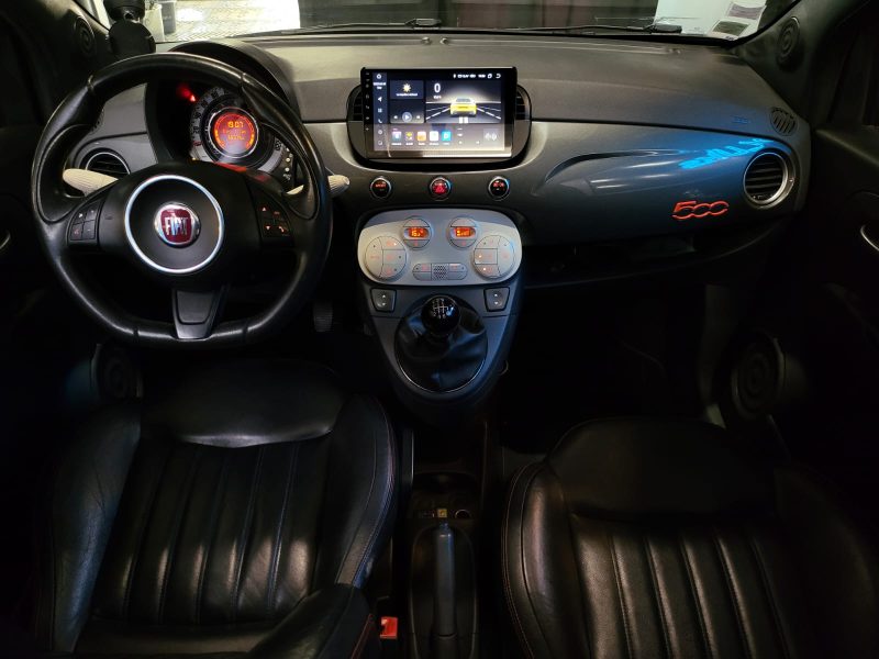 FIAT 500 SPORT 1.4i 100cv BVM6 PACK S TOIT OUVRANT / CLIM AUTO / RADARS DE RECUL / CARPLAY / CUIR