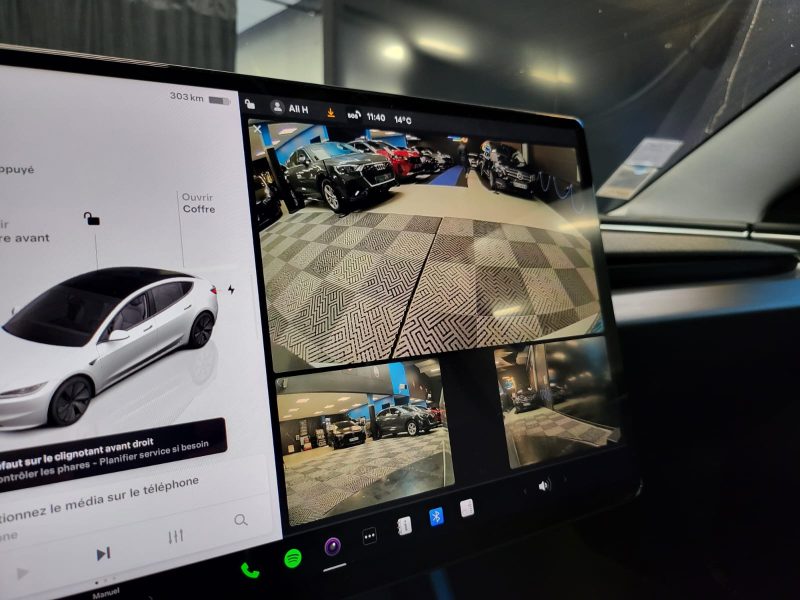 TESLA MODEL 3 HIGHLAND 283cv STANDARD RANGE  / 1ERE MAIN / VOLANT CHAUFFANT / CHARGEUR INDUCTION