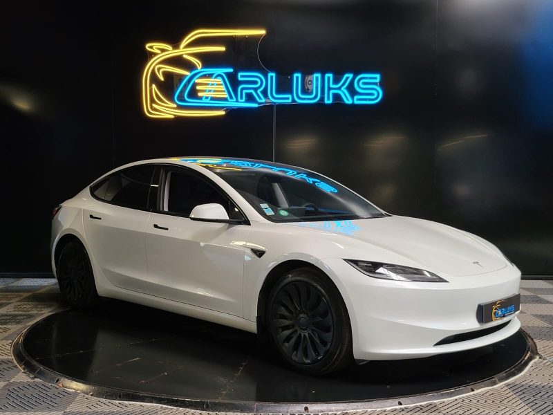 TESLA MODEL 3 HIGHLAND 283cv STANDARD RANGE  / 1ERE MAIN / VOLANT CHAUFFANT / CHARGEUR INDUCTION