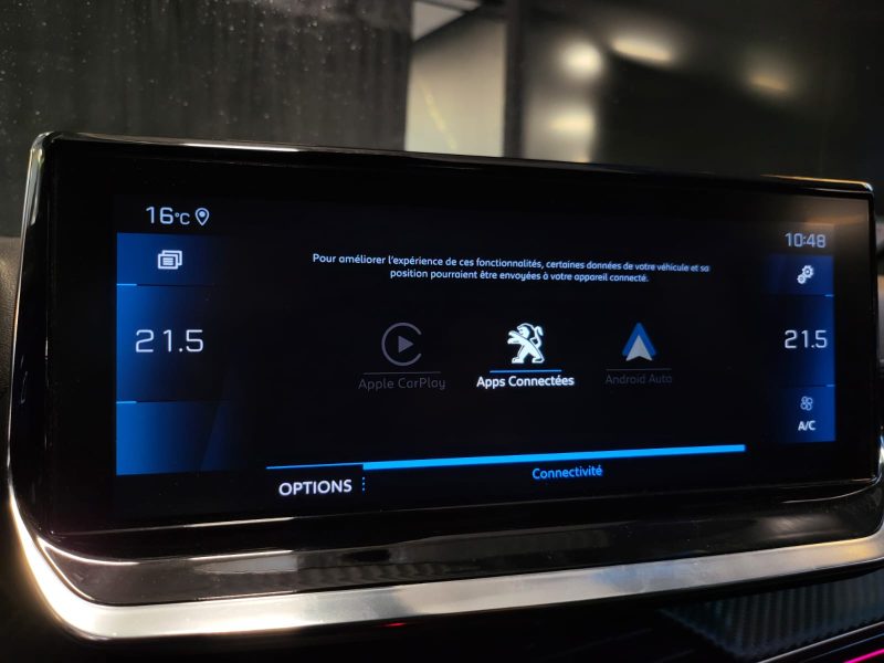 PEUGEOT 208 1.2 100cv GT LINE / SUIVI PEUGEOT / 1ERE MAIN / CARPLAY / CAMERA DE RECUL / VIRTUAL COCK