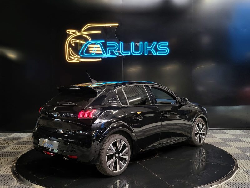PEUGEOT 208 1.2 100cv GT LINE / SUIVI PEUGEOT / 1ERE MAIN / CARPLAY / CAMERA DE RECUL / VIRTUAL COCK