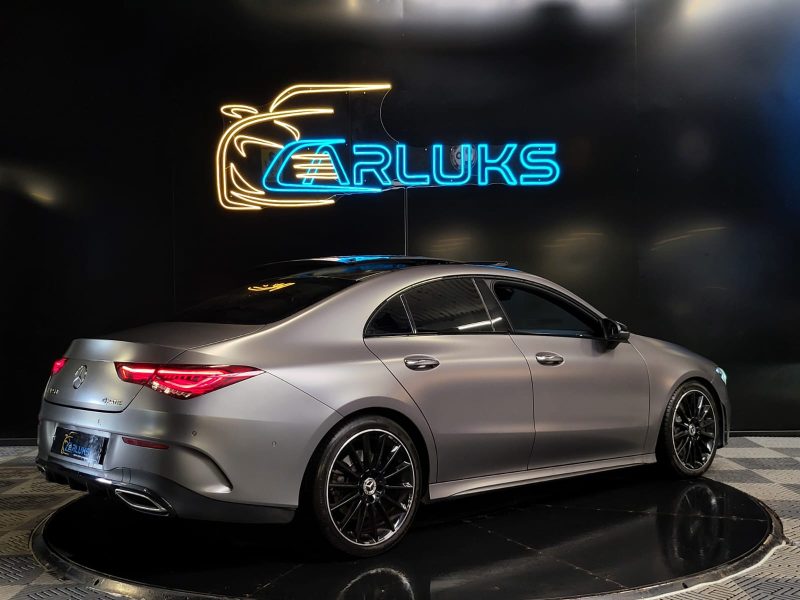 MERCEDES CLA 250 4MATIC 224cv AMG LINE / SUIVI MERCEDES / TOIT OUVRANT / BURMESTER / CAMERA 360° / C