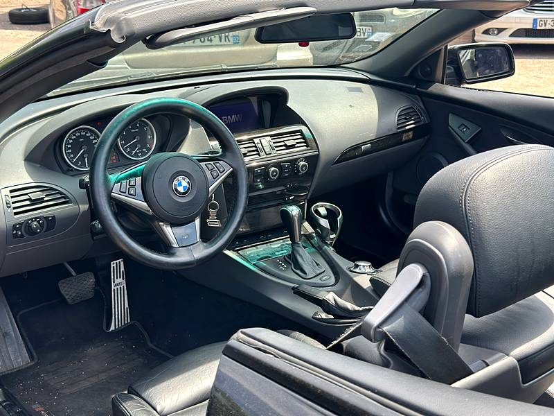 BMW SERIE 6 645i V8 333 CV Ethanol Cabriolet Paiement 4X ou 10X Possible