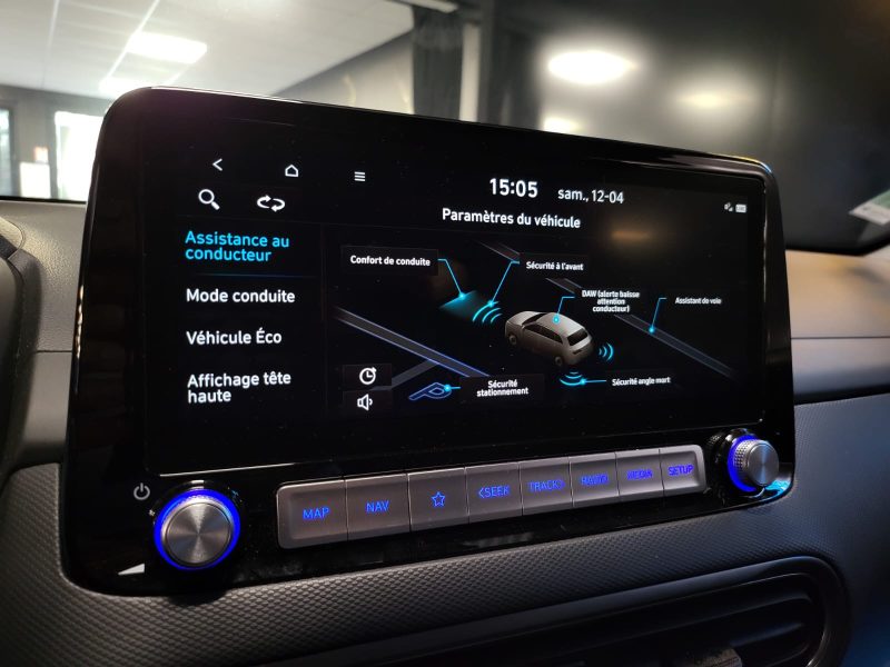 HYUNDAI KONA ELECTRIC FL 64KWH EXECUTIVE / POMPE A CHALEUR / PREMIERE MAIN / FAIBLE KILOMETRAGE / SU