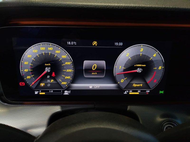 MERCEDES CLASSE E  350D 3.0 286CV FASCINATION / SIEGES CHAUFFANTS / CAMERA 360 / VIRTUAL COCKPIT / L