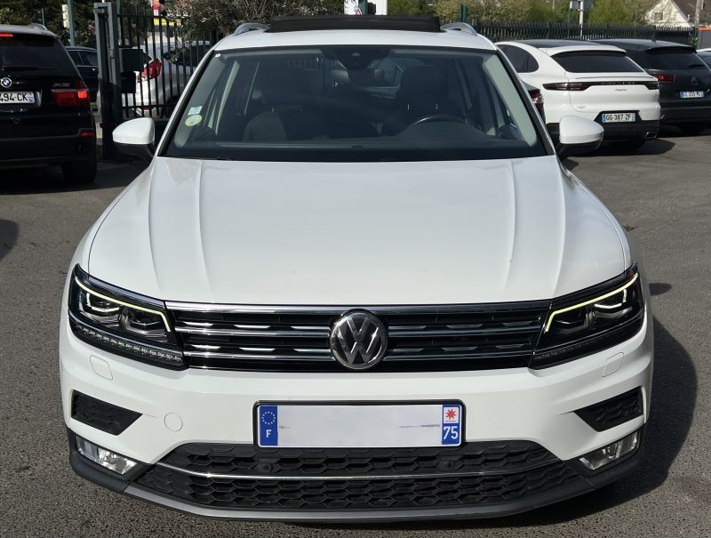 VOLKSWAGEN TIGUAN II CARAT 2.0 TDI 150 Cv 1ERE MAIN / TOIT OUVRANT APPLE & ANDROID - GARANTIE 1 AN