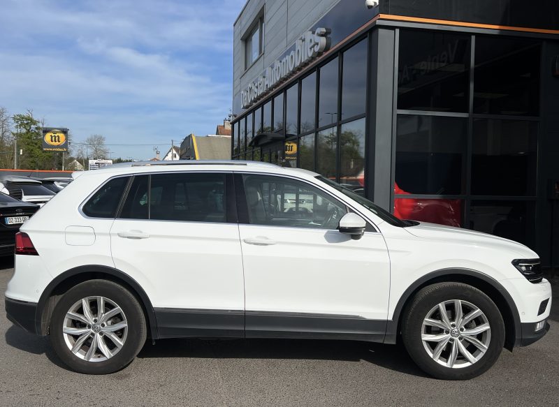 VOLKSWAGEN TIGUAN II CARAT 2.0 TDI 150 Cv 1ERE MAIN / TOIT OUVRANT APPLE & ANDROID - GARANTIE 1 AN