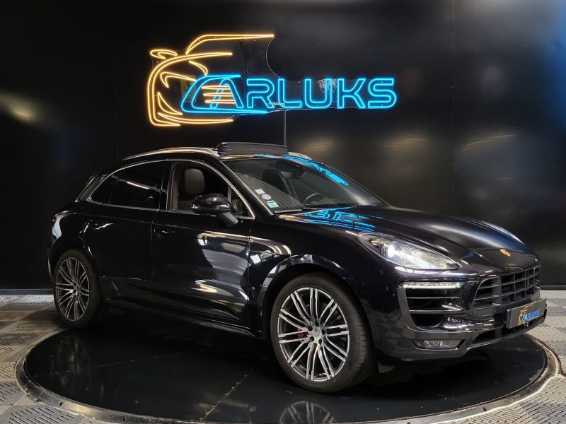 PORSCHE MACAN 3.6 V6 400cv TURBO / SUIVI PORSCHE / PACK CHRONO / PASM / PDLS PLUS / ECHAPPEMENT SPO 