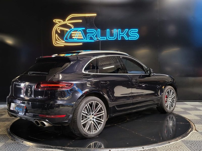 PORSCHE MACAN 3.6 V6 400cv TURBO / SUIVI PORSCHE / PACK CHRONO / PASM / PDLS PLUS / ECHAPPEMENT SPO 