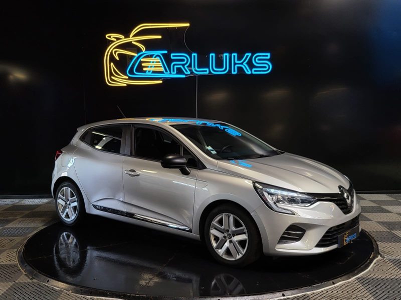 RENAULT CLIO V 1.0 TCe 100cv ZEN / 2EME MAIN / CARPLAY / ENTRETIEN COMPLET / AVERTISSEUR DE LIGNE BL