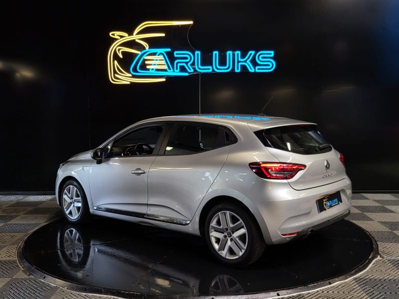 RENAULT CLIO V 1.0 TCe 100cv ZEN / 2EME MAIN / CARPLAY / ENTRETIEN COMPLET / AVERTISSEUR DE LIGNE BL