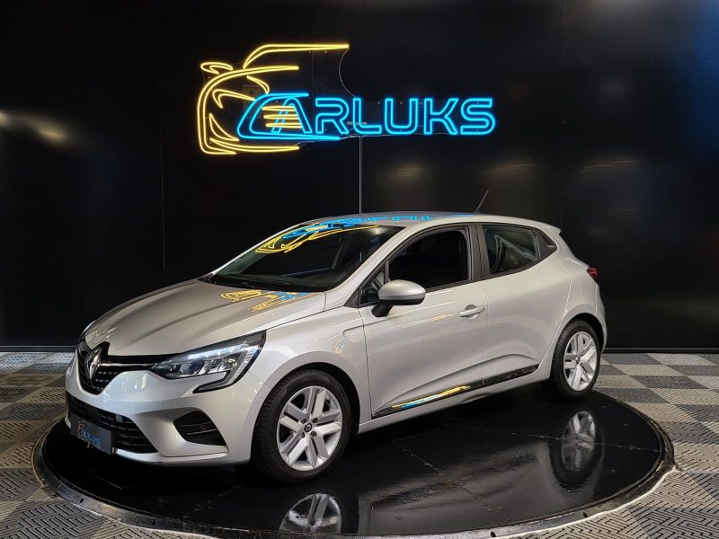 RENAULT CLIO V 1.0 TCe 100cv ZEN / 2EME MAIN / CARPLAY / ENTRETIEN COMPLET / AVERTISSEUR DE LIGNE BL