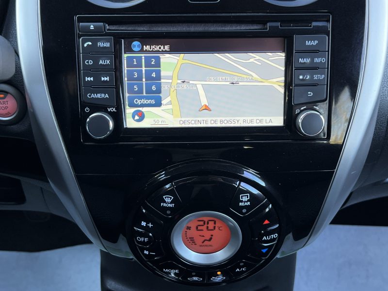 NISSAN NOTE PHASE 2 CONNECT EDITION 1.2 98 Cv 1ERE MAIN / CAMERA 360 GPS BLUETOOTH - GARANTIE 1 AN