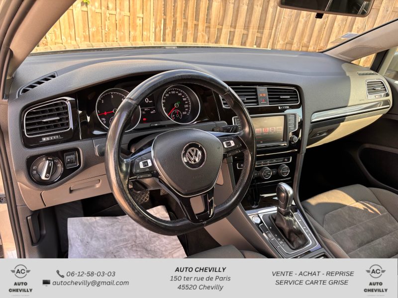 VOLKSWAGEN GOLF 1.6 TDI 110ch BlueMotion Technology FAP Lounge
