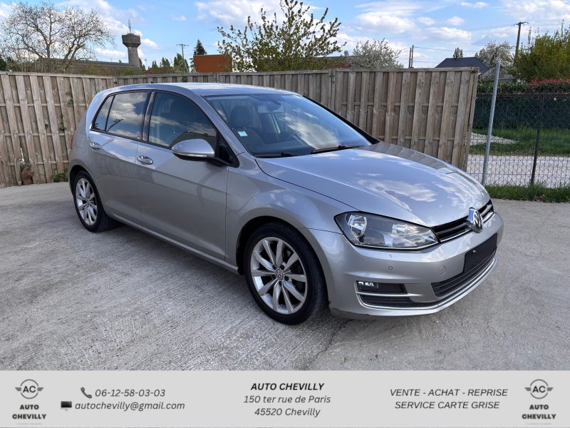 VOLKSWAGEN GOLF 1.6 TDI 110ch BlueMotion Technology FAP Lounge