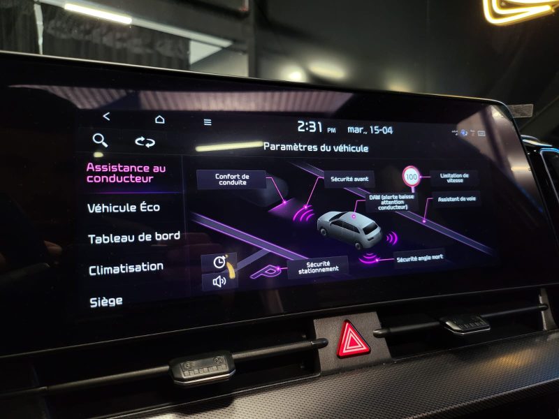 KIA SPORTAGE 1.6 GDI GT LINE PREMIUM 230CV / TOIT OUVRANT + CAMERA 360° + SIEGES ELECTRIQUES /