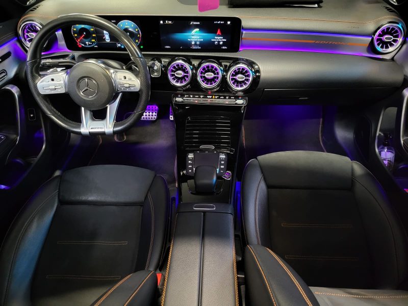 MERCEDES CLASSE CLA 200 7G-DCT 163cv EDITION ONE ORANGE ART / SUIVI MERCEDES / TOIT OUVRANT 