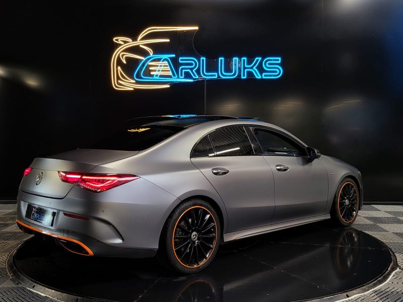 MERCEDES CLASSE CLA 200 7G-DCT 163cv EDITION ONE ORANGE ART / SUIVI MERCEDES / TOIT OUVRANT 
