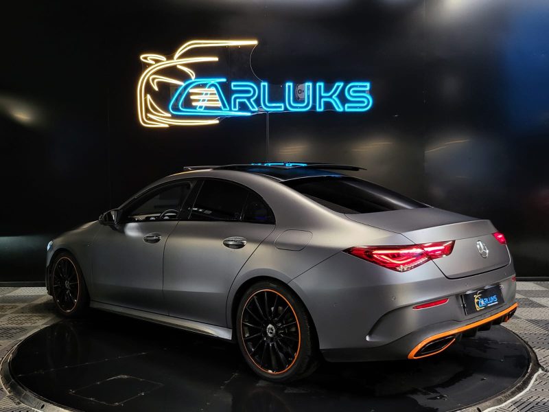 MERCEDES CLASSE CLA 200 7G-DCT 163cv EDITION ONE ORANGE ART / SUIVI MERCEDES / TOIT OUVRANT 