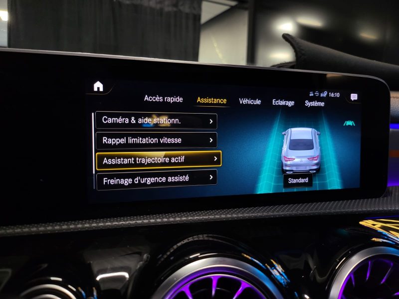 MERCEDES CLASSE CLA 200 7G-DCT 163cv EDITION ONE ORANGE ART / SUIVI MERCEDES / TOIT OUVRANT 