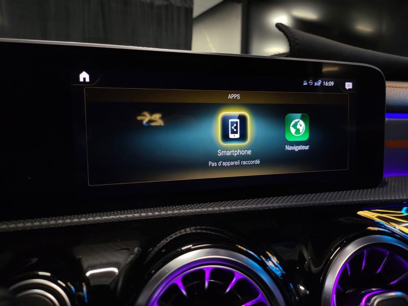 MERCEDES CLASSE CLA 200 7G-DCT 163cv EDITION ONE ORANGE ART / SUIVI MERCEDES / TOIT OUVRANT 