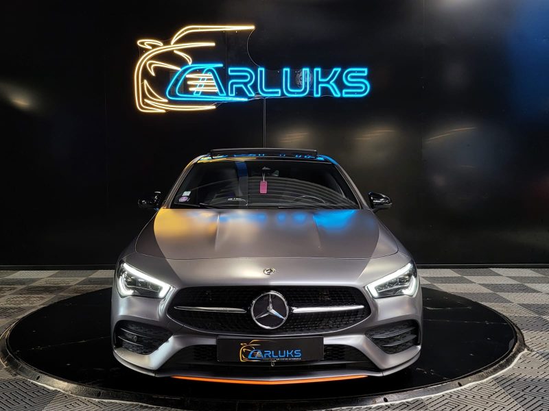 MERCEDES CLASSE CLA 200 7G-DCT 163cv EDITION ONE ORANGE ART / SUIVI MERCEDES / TOIT OUVRANT 