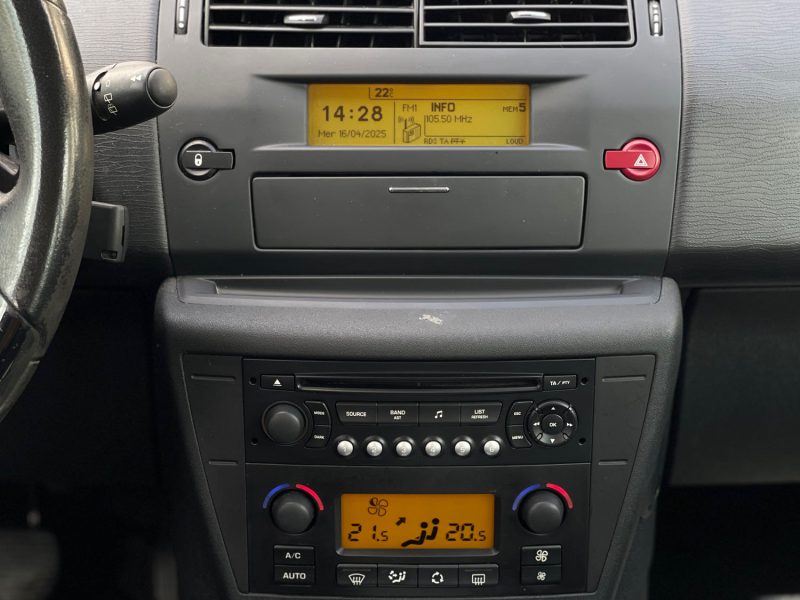 CITROEN C4 I 1.6 HDi 16V EXCLUSIVE BMP6 110 ch Boîte auto GARANTIE 6 MOIS