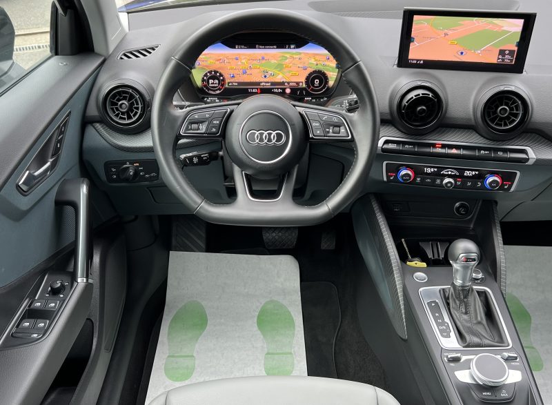 AUDI Q2 DESIGN LUXE 1.4 TFSI 150 COD 1ERE MAIN BVA7 VIRTUAL COCKPIT APPLE & ANDROID - GARANTIE 1 AN