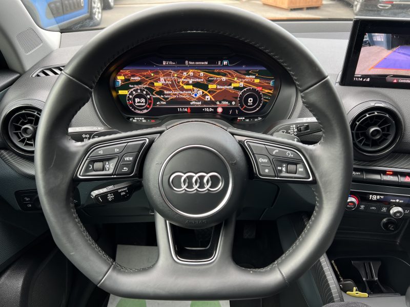 AUDI Q2 DESIGN LUXE 1.4 TFSI 150 COD 1ERE MAIN BVA7 VIRTUAL COCKPIT APPLE & ANDROID - GARANTIE 1 AN