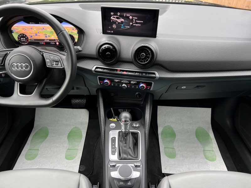 AUDI Q2 DESIGN LUXE 1.4 TFSI 150 COD 1ERE MAIN BVA7 VIRTUAL COCKPIT APPLE & ANDROID - GARANTIE 1 AN