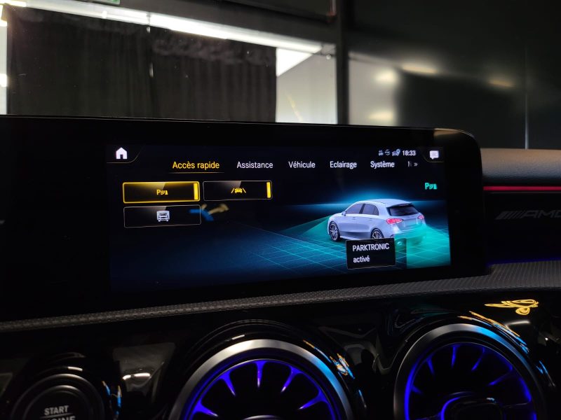 MERCEDES CLASSE A35 AMG 4-MATIC 7G-DCT / VOLANT SPORT + SIEGES BAQUET + SUIVIE MERCEDES /