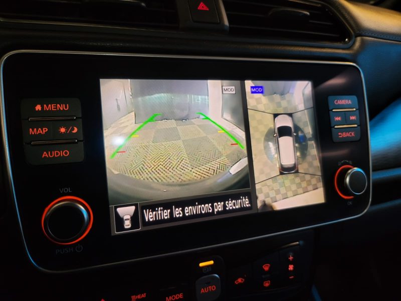 NISSAN LEAF 218cv TEKNA / CARPLAY / SIEGES CHAUFFANTS / CAMERA 360° / VOLANT CHAUFFANT / ACC /