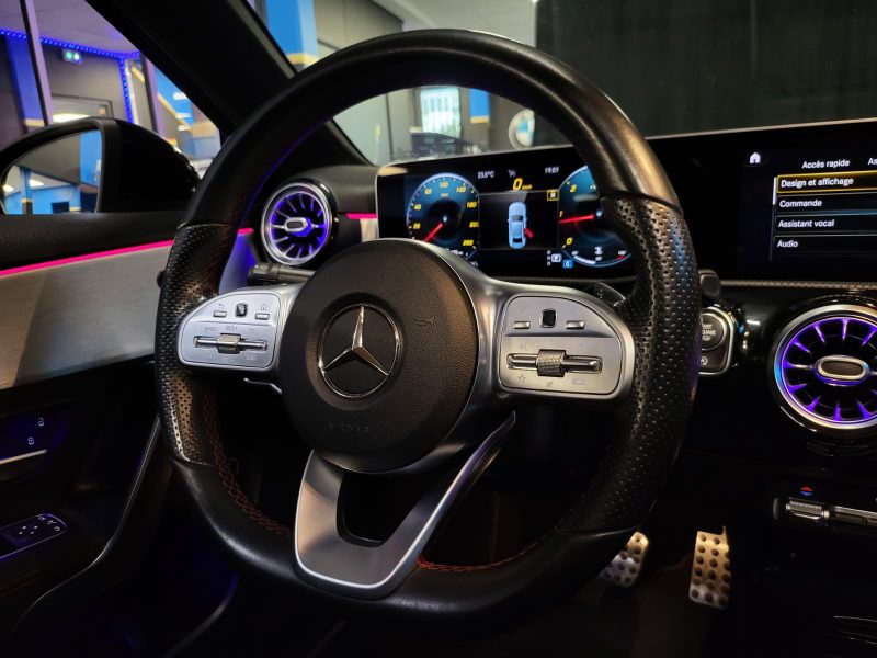  MERCEDES CLASSE A BERLINE 220d 190cv 2.0 AMG LINE 8G-DCT / TOIT OUVRANT + JANTES 19 ' + PARK ASSIST